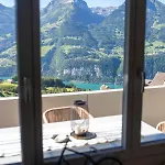 公寓 Traumhafte Sonnenresidenz Mit Berg- Und Seeblick 艾姆敦