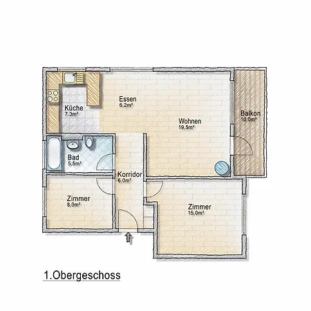 Apartamento Traumhafte Sonnenresidenz Mit Berg- Und Seeblick *