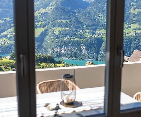 公寓 Traumhafte Sonnenresidenz Mit Berg- Und Seeblick 艾姆敦